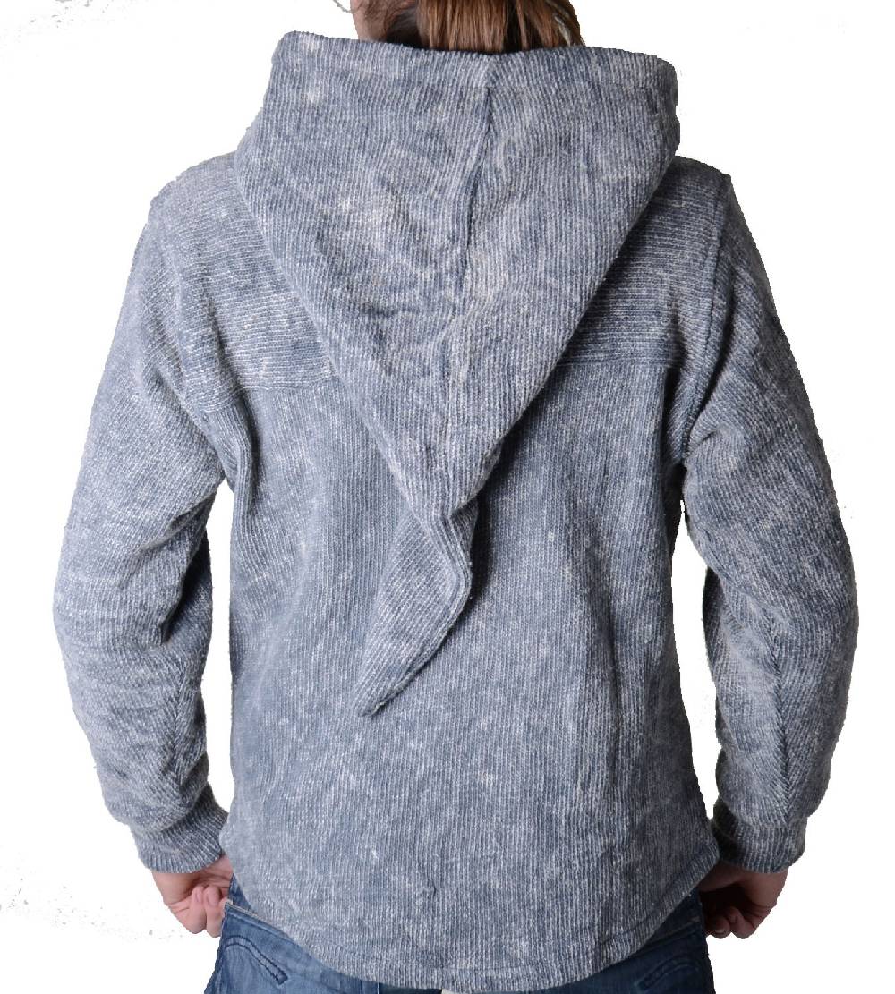 Kunst Und Magie Kapuzen - Strickjacke Sweatjacke mit Zipfelkapuze Mittelalter Saisonale Angebote