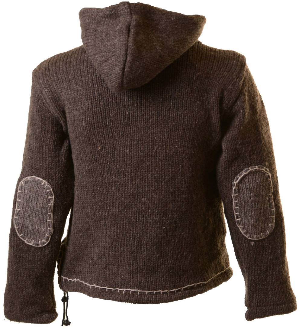 Kunst Und Magie Ausgefallener Strickpullover im Mittelalter-Stlye Hippie Pullover Tägliche Deals