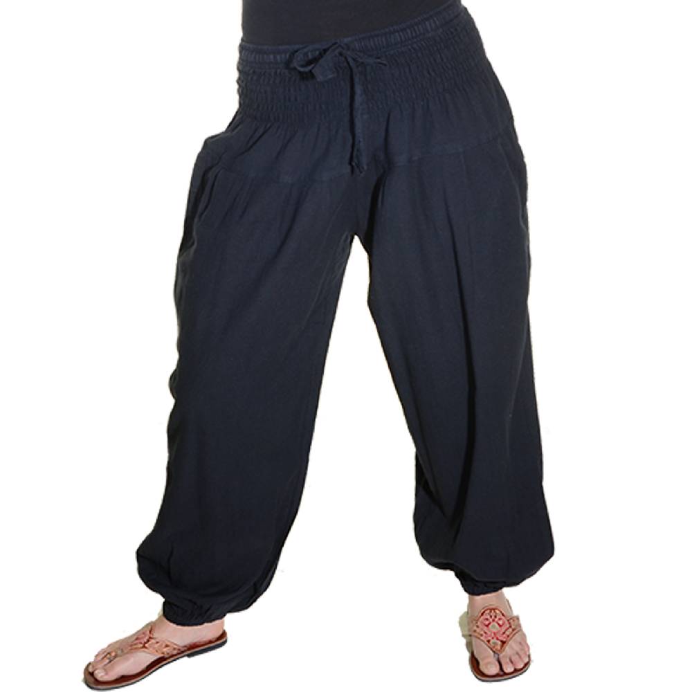 Kunst Und Magie Kunst und Magie Damen Pluderhose Haremshose Sommerhose Hippie Goa Wellness Yoga VIP-Rabatte