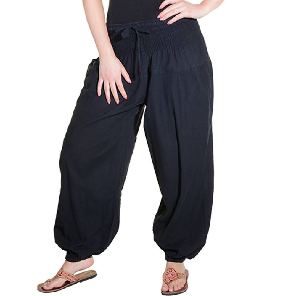 Kunst Und Magie Kunst und Magie Damen Pluderhose Haremshose Sommerhose Hippie Goa Wellness Yoga VIP-Rabatte