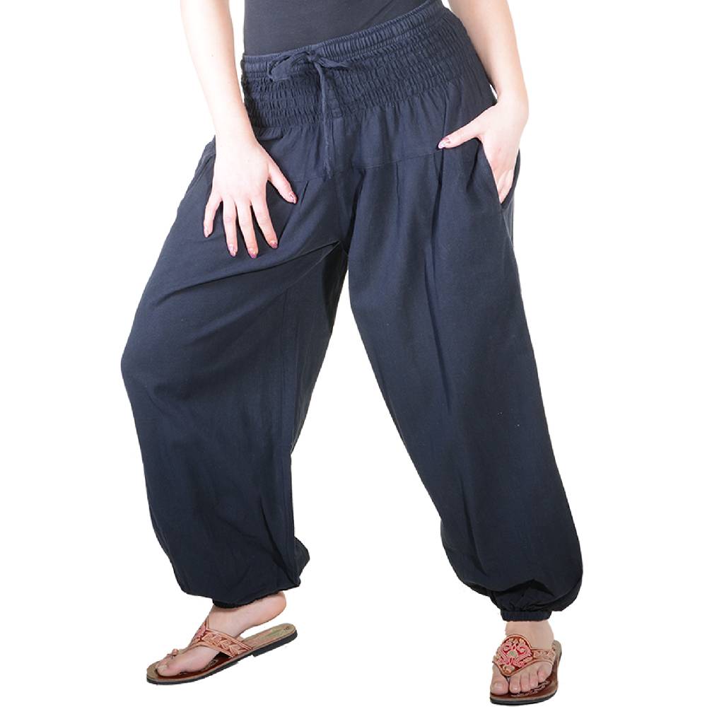 Kunst Und Magie Kunst und Magie Damen Pluderhose Haremshose Sommerhose Hippie Goa Wellness Yoga VIP-Rabatte