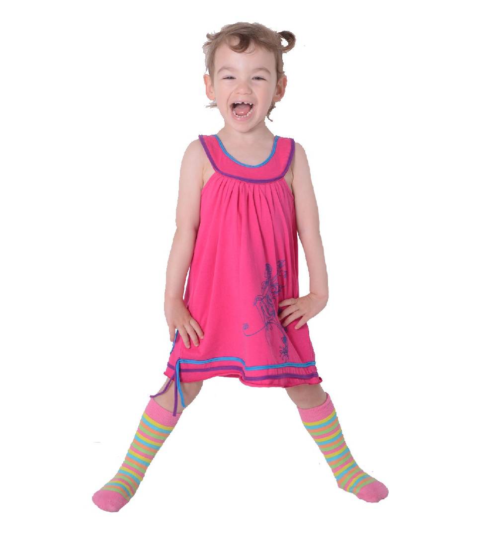 Kunst Und Magie Luftiges Sommerkinderkleid Elfenmotiv mit aufwendiger Stickborte Hippie Super Rabatt