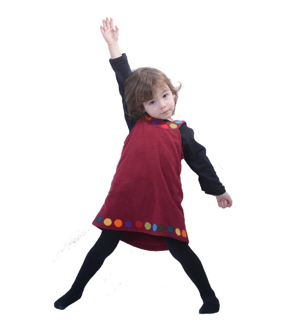 Kunst Und Magie Kunst und Magie Kinder Kleid /Trägerkleid aus Fleece Riesige Rabatte