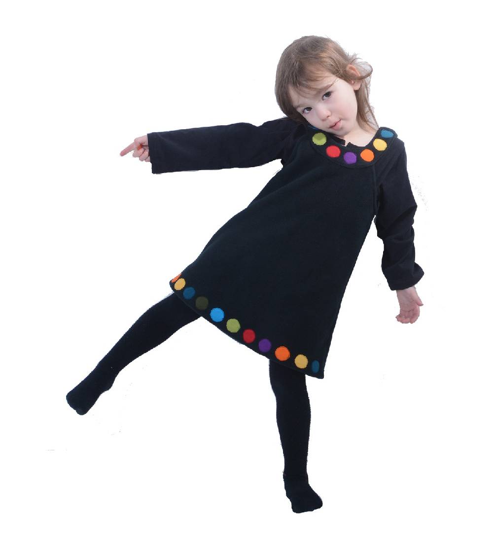 Kunst Und Magie Kunst und Magie Kinder Kleid /Trägerkleid aus Fleece Riesige Rabatte