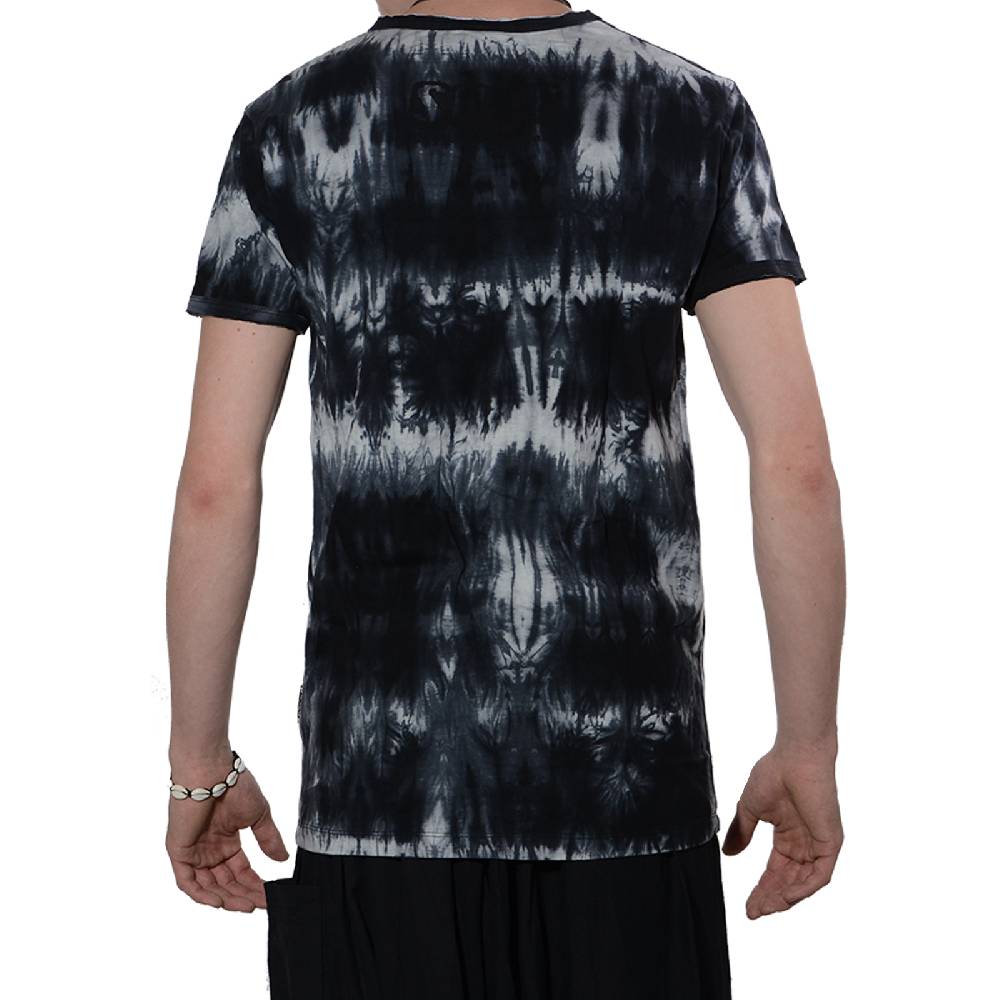 Kunst Und Magie Buntes Sure 70er Retro T-Shirt Buddha im Hippie Batik Look 50% Rabatt für begrenzte Zeit