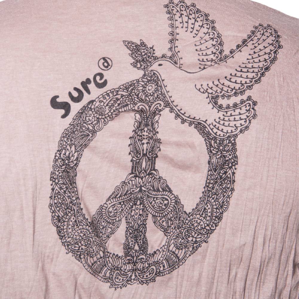 Kunst Und Magie Kunst und Magie Sure Hoody Kapuzen Shirt Peace mit Friedenstaube Rabatte dieses Monats