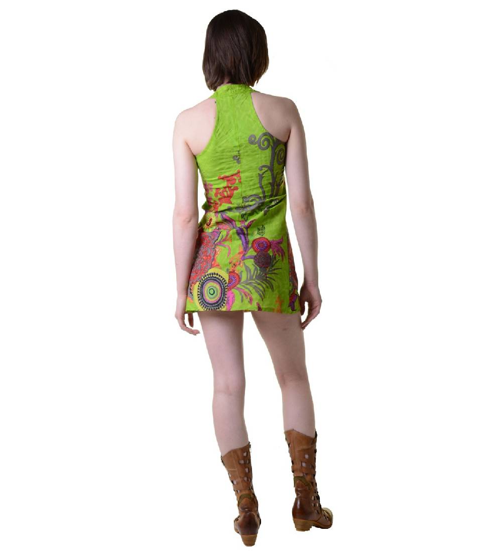 Kunst Und Magie Hippie-Tunika mit ausgefallenem Muster - Ideal für den Sommer - Toll als Strandkleid Fabrikpreis