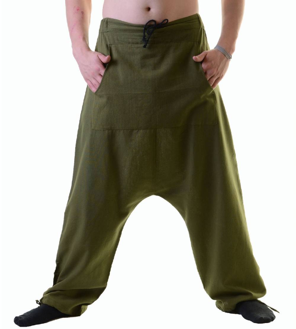 Kunst Und Magie Männer Psy Aladinhose Hippie Hose Herren Haremshose Kostenloser Versand international