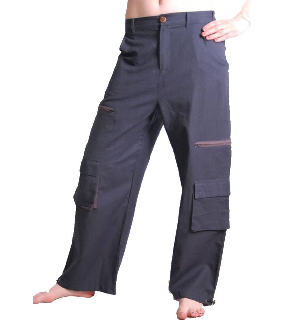 Kunst Und Magie Herren Baggy Pants Hippie Goa Psy Baumwoll Hose Speichern exportieren
