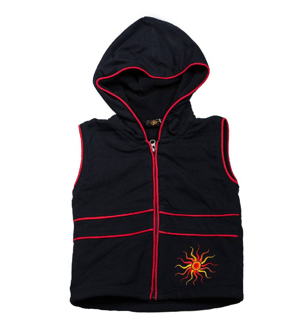 Kunst Und Magie Kunst und Magie Kinder Weste aus Fleece Sweatjacke Hoodie mit Kapuze Sonderangebot