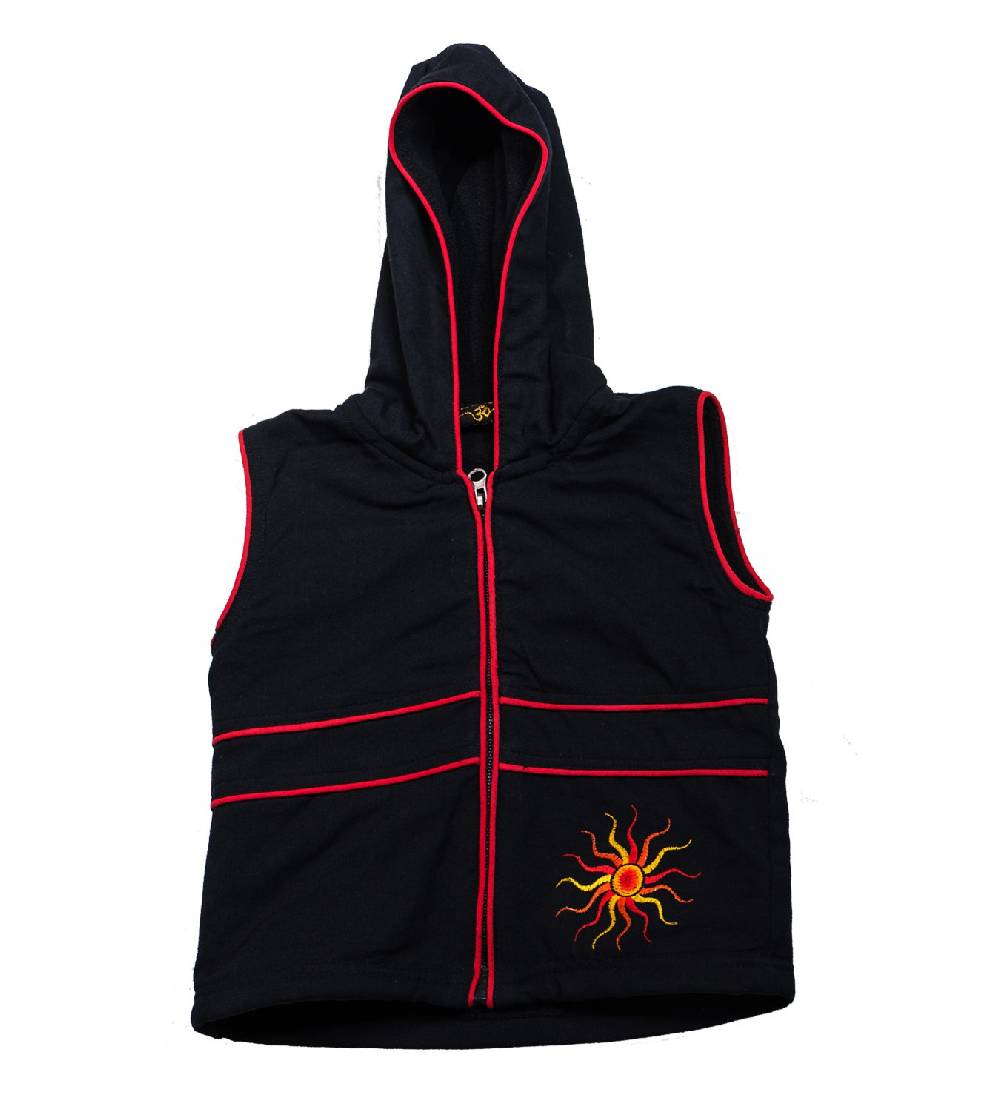 Kunst Und Magie Kunst und Magie Kinder Weste aus Fleece Sweatjacke Hoodie mit Kapuze Sonderangebot
