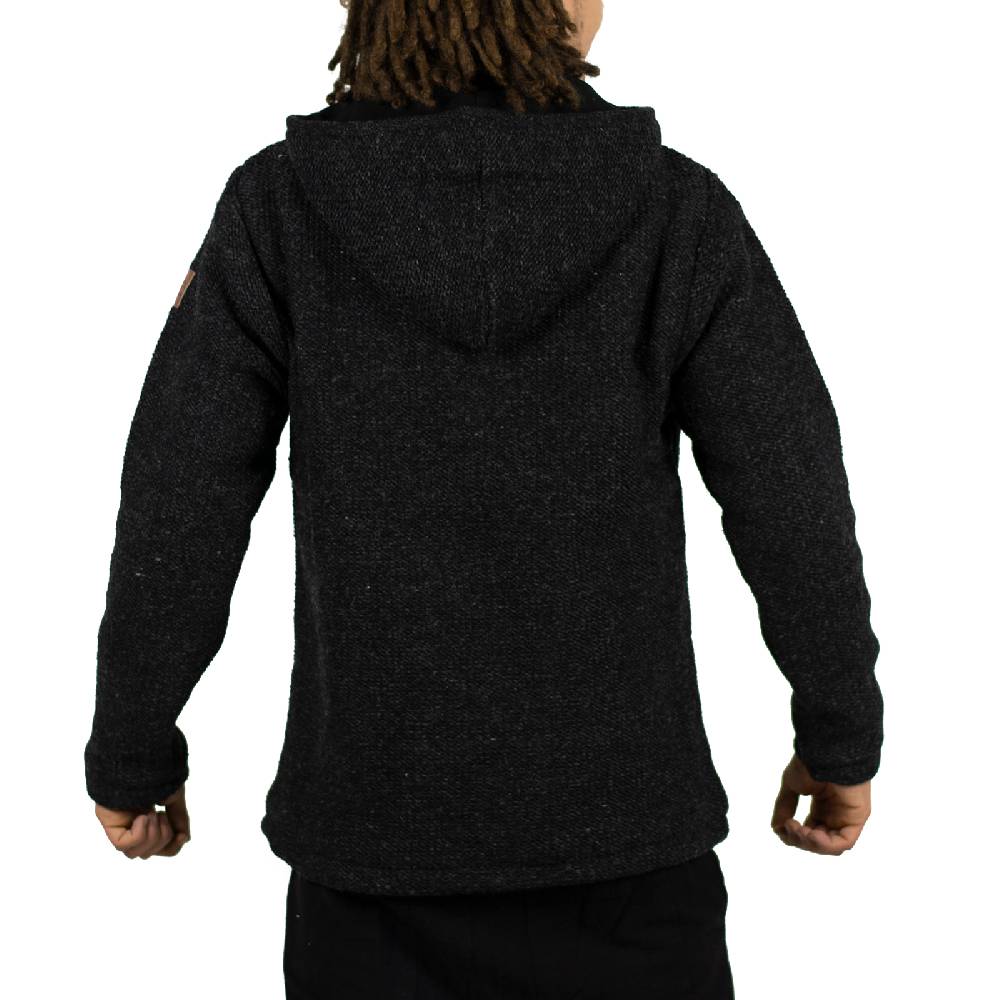 Kunst Und Magie Kunst & Magie Unisex Strick- Wolljacke abnehmbare Kapuze Exklusive Angebote