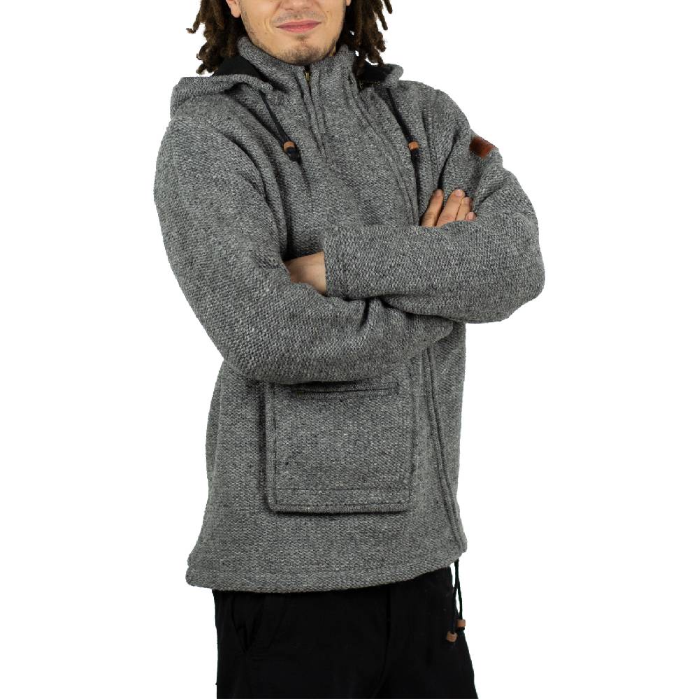Kunst Und Magie Kunst & Magie Unisex Strick- Wolljacke abnehmbare Kapuze Exklusive Angebote