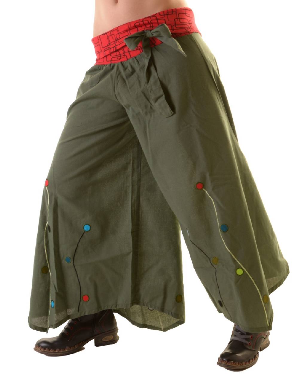 Kunst Und Magie Hosenrock Tanzhose Schlaghose Hippie Goa Boho Bis zu 55% Rabatt