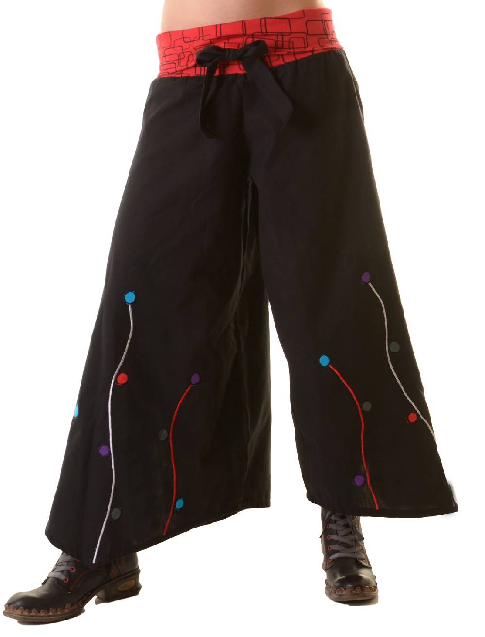 Kunst Und Magie Hosenrock Tanzhose Schlaghose Hippie Goa Boho Bis zu 55% Rabatt