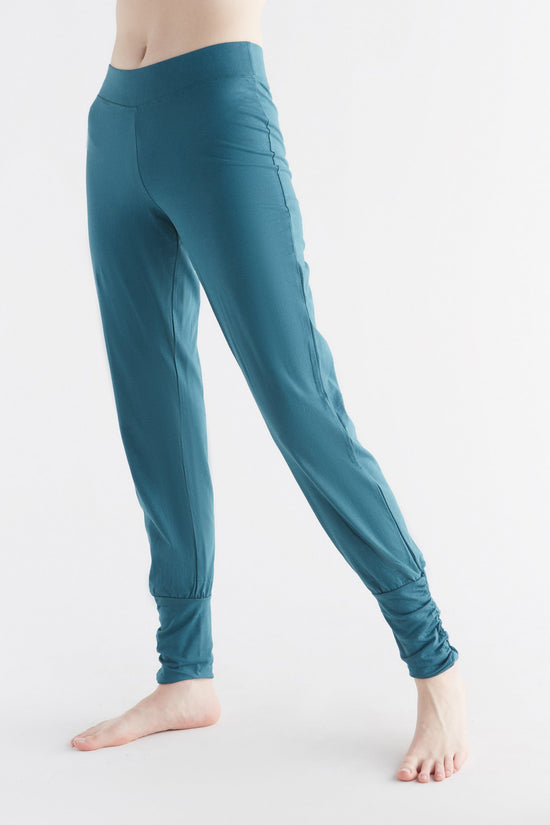 Leela Cotton 4415T | Damen Yogahose stretch - Tanne Neueste Mode
