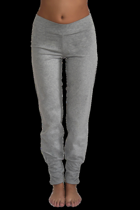 Leela Cotton 4415G | Damen Yogahose stretch - Hellgrau