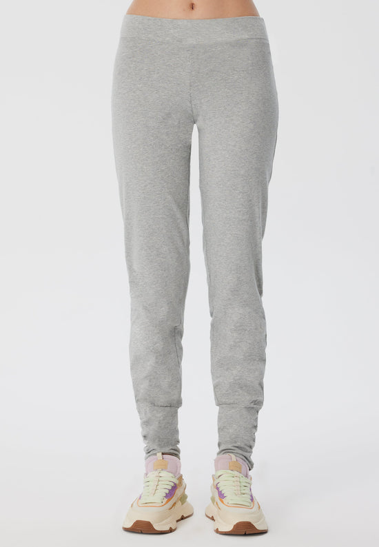 Leela Cotton 4415G | Damen Yogahose stretch - Hellgrau Zeitlich begrenztes Angebot