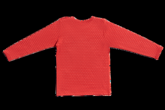Leela Cotton 2650RW | Baby Wendelangarmshirt - Hibiskus-Naturweiss Riesige Ersparnisse