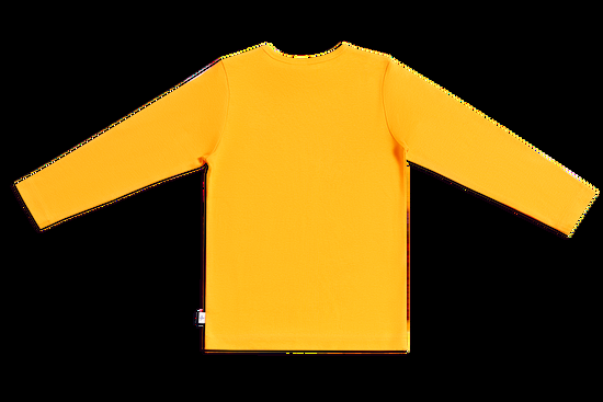 Leela Cotton 2060O | Baby Basic Langarmshirt - Sonnengelb JETZT KAUFEN