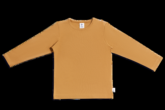 Leela Cotton 2060 IN | Baby Basic Langarmshirt - Ingwer Letzter Tag