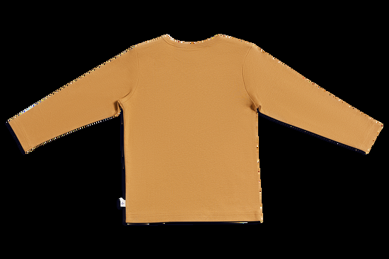 Leela Cotton 2060 IN | Baby Basic Langarmshirt - Ingwer Letzter Tag