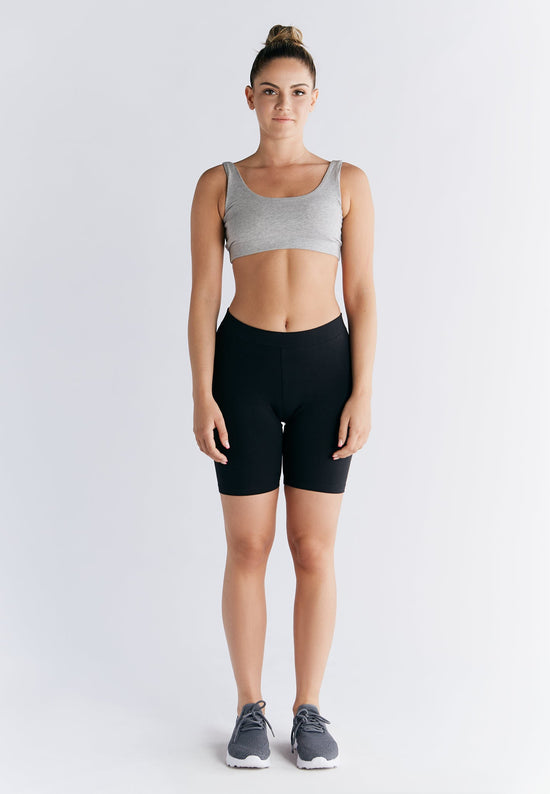 Leela Cotton 1417-021 | Radlerhose - Schwarz Begrenzt auf 3 Tage