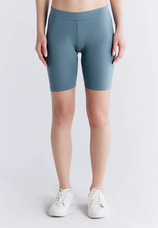 Leela Cotton 1417-066 | Radlerhose - Gobelin Blau