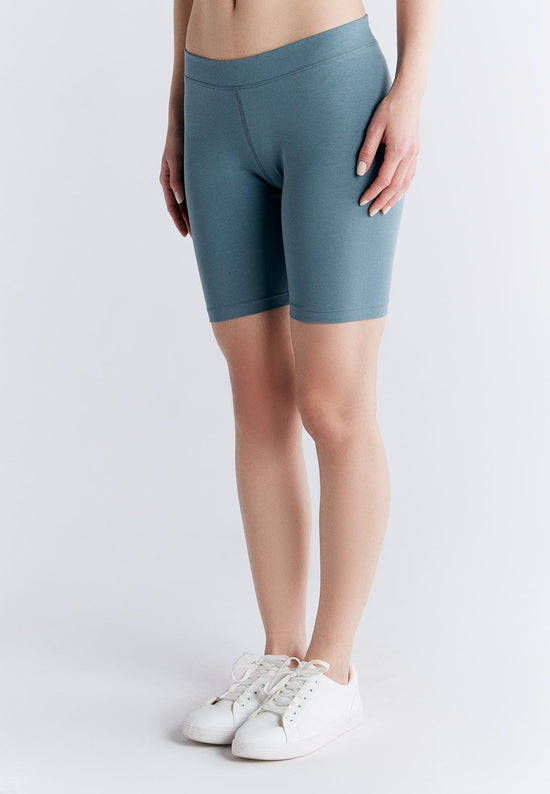 Leela Cotton 1417-066 | Radlerhose - Gobelin Blau Speichern exportieren