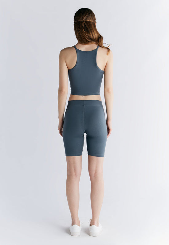 Leela Cotton 1417-068 | Radlerhose - Dunklerschiefer Im Verkauf