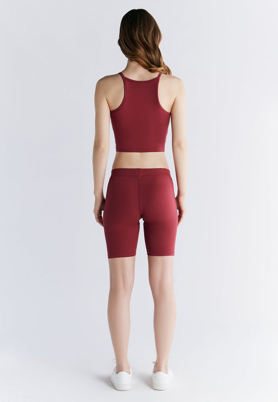 Leela Cotton 1417-069 | Radlerhose - Rosarot zollfrei