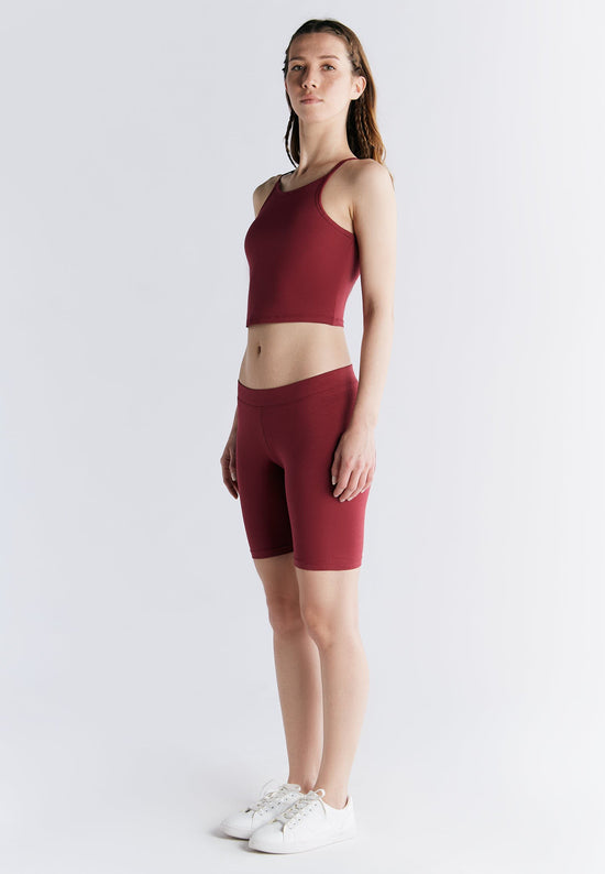 Leela Cotton 1417-069 | Radlerhose - Rosarot zollfrei