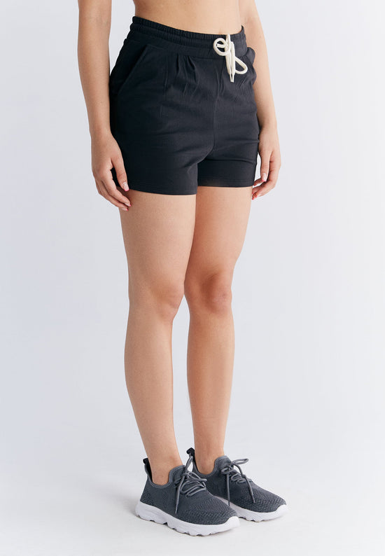 Leela Cotton 1440-021 | Pyjama-Shorts - Schwarz 50% Rabatt für begrenzte Zeit
