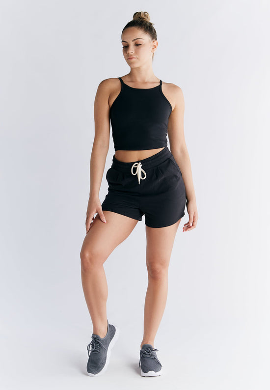 Leela Cotton 1440-021 | Pyjama-Shorts - Schwarz 50% Rabatt für begrenzte Zeit