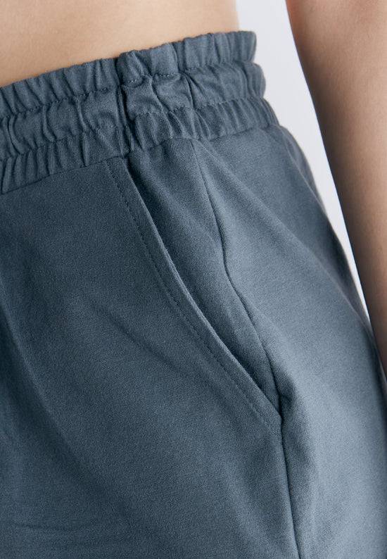 Leela Cotton 1440-068 | Pyjama-Shorts - Dunklerschiefer Sonderangebot