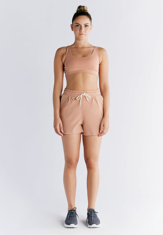 Leela Cotton 1440-070 | Pyjama-Shorts - Café Crema Günstig kaufen