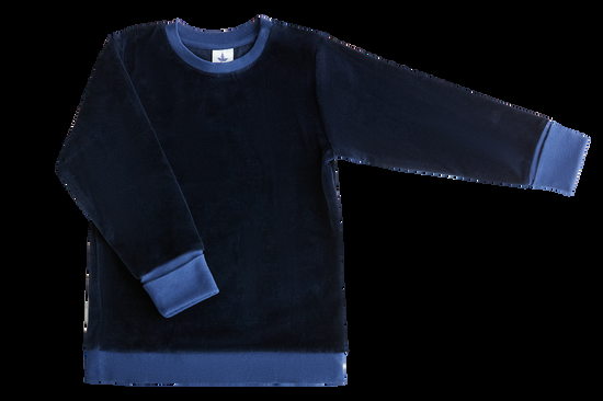 Leela Cotton 2477 AB | Baby Nickysweatshirt - Nachtblau Muttertagsangebot