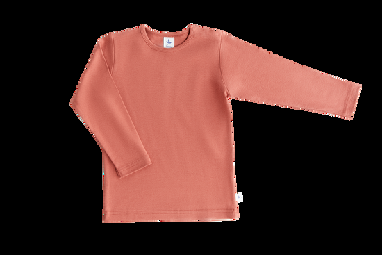 Leela Cotton 2060 TC | Baby Basic Langarmshirt - Tabasco Heißer Verkauf