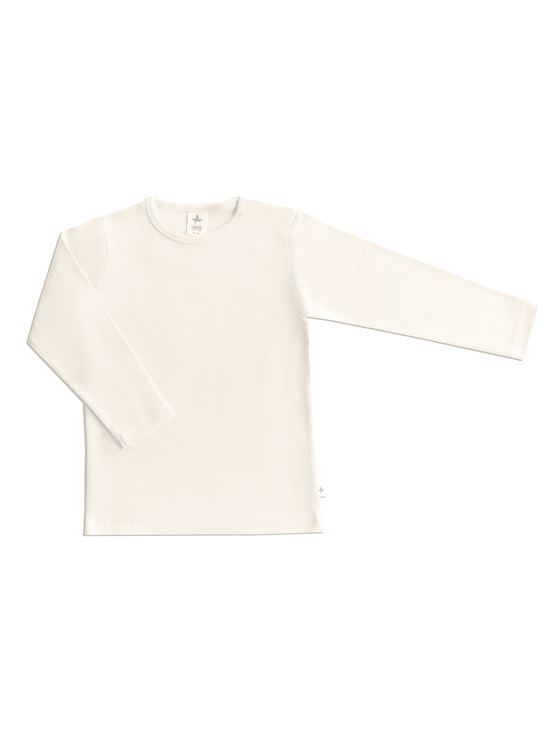 Leela Cotton 2060 | Baby Basic Langarmshirt - Natur VIP-Rabatte