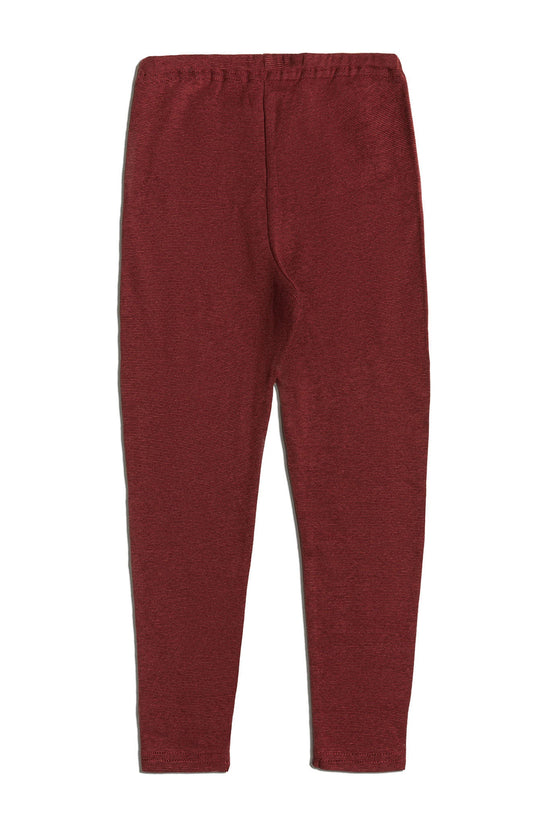 Leela Cotton 2051 KT | Baby Leggings - Kaffee/Rostrot Clearance-Verkauf