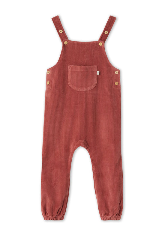 Leela Cotton 2444 WR | Latzhose - Dunkel Mauve Schlussverkauf