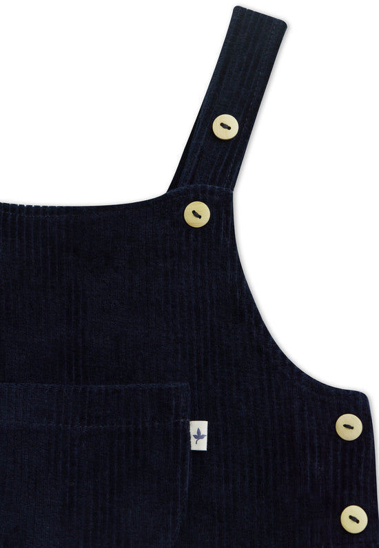 Leela Cotton 2444 AB | Latzhose - Nachtblau Fabrikverkauf