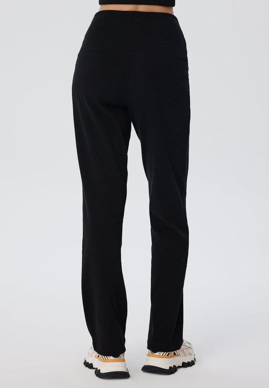 Leela Cotton 4071-021 | Ripp Hose - Schwarz Fabrikpreis