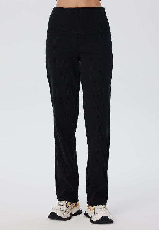 Leela Cotton 4071-021 | Ripp Hose - Schwarz Fabrikpreis