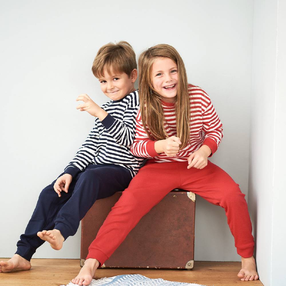 LIVING CRAFTS ELEPHANT - Kinderschlafanzug - Poppy/White Zeitlich begrenztes Angebot