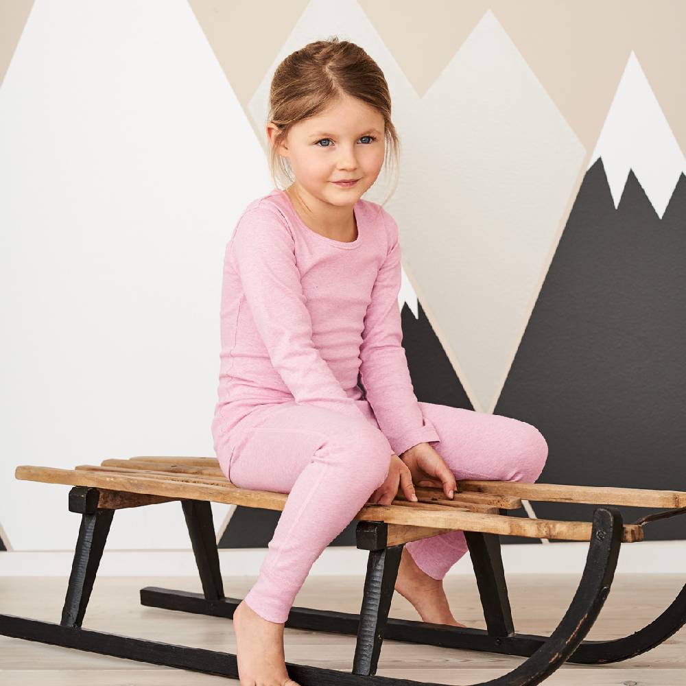 LIVING CRAFTS HERON - Lange Unterhose - Rose Melange Kostenlose Rückgabe