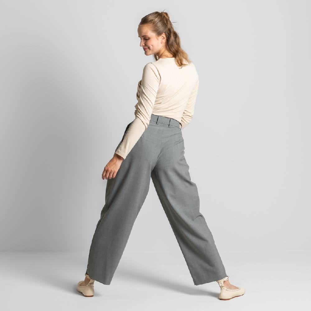 LIVING CRAFTS ELEXA - Hose - Grey Melange Begrenzt auf 3 Tage