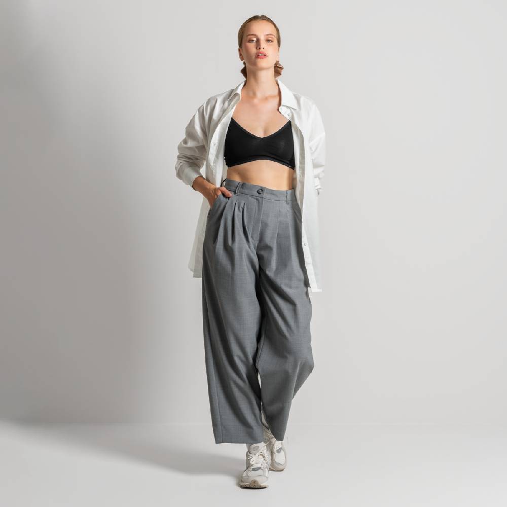 LIVING CRAFTS ELEXA - Hose - Grey Melange Begrenzt auf 3 Tage