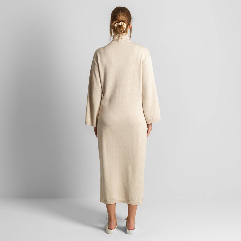 LIVING CRAFTS EELA - Strickkleid - Sand Speichern exportieren