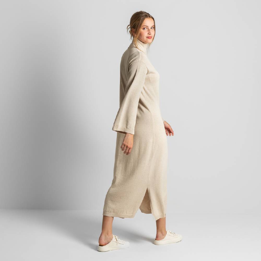 LIVING CRAFTS EELA - Strickkleid - Sand Speichern exportieren